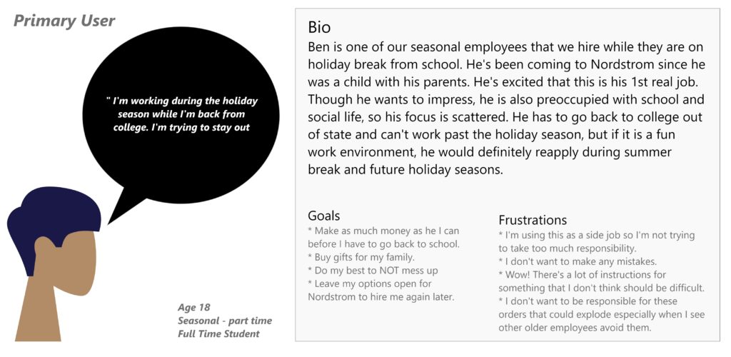 Ben Persona Seasonal